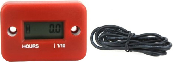 Счетчик моточасов (без тахометра) SMP - 006 красный