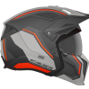 Шлем MT TR902XSV STREETFIGHTER TWIN C4 matt fluor orange