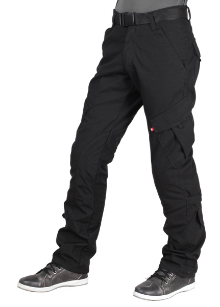 Мотоштаны мужские INFLAME CARGO, цвет чёрный