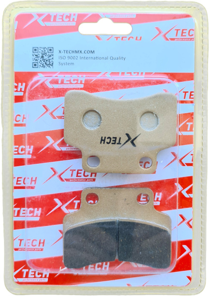 Колодки тормозные дисковые  #8 X-TECH (semi-metallic) полуметаллические
