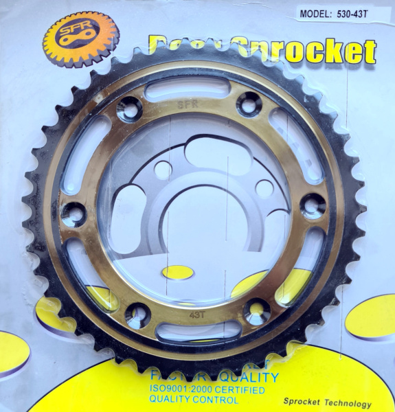 Венец, звезда ведомая (530-43) SFR Кросс 250-450 6х153х125