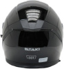 Шлем открытый Ataki JK526 Solid черный глянцевый