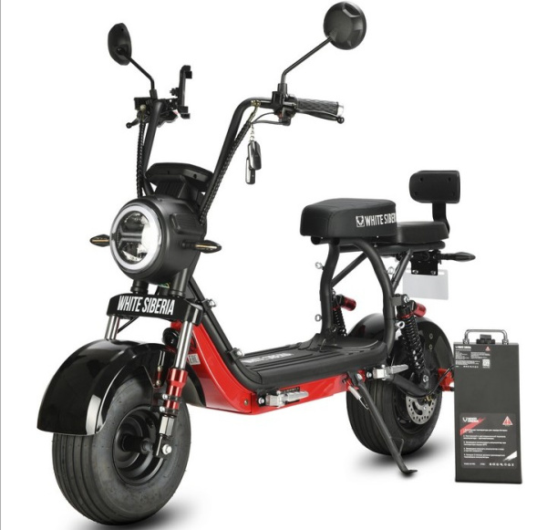 Электроскутер WHITE SIBERIA MINI R 3.0 60V