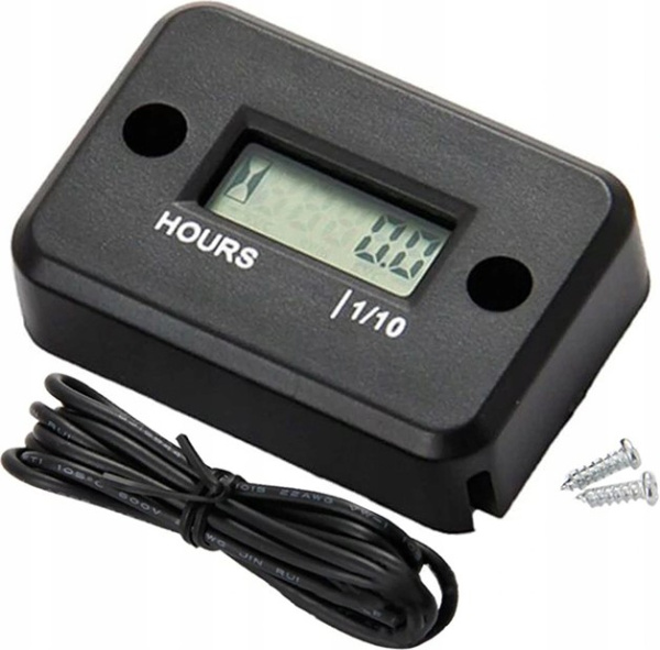 Счетчик моточасов (без тахометра) SMP - 006 черный