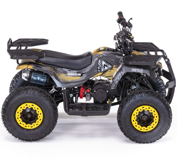  Детский бензиновый квадроцикл MOTAX GRIZLIK MINI ES (эл.стартер, род.пульт)                        