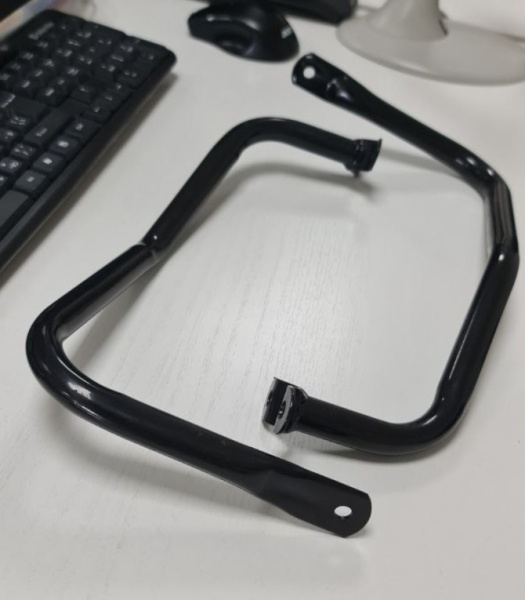 Дуги защитные на руль мотоцикла без крепления