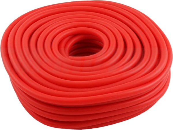 Шланг топливный 5,5*9,5 мм красный, 1 метр