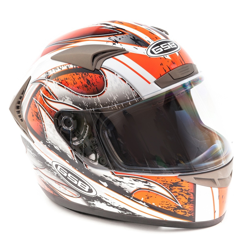 Мотошлем интеграл GSB G - 335 MOBILITA ROSSO