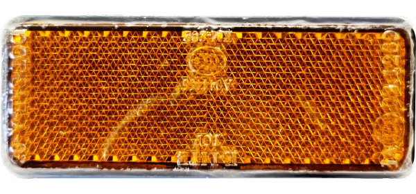 Катафот оранжевый 90*35