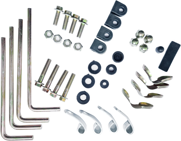 Комплект крепления ветрового стекла