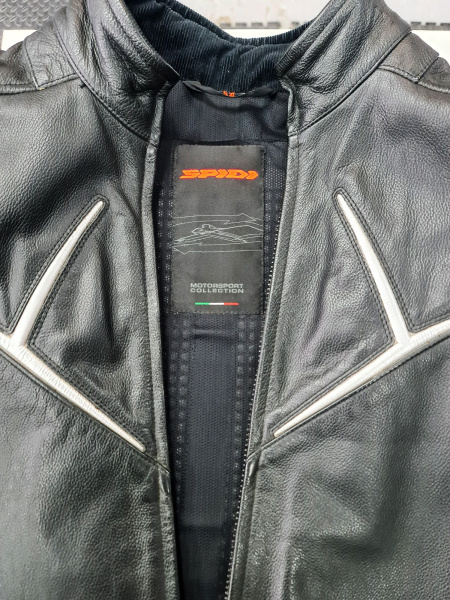 Мотокуртка кожанная с защитой Spidi Motorsport (Италия) р. 54 б/у