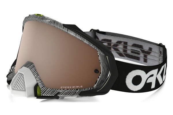 Очки для мотокросса OAKLEY Mayhem Pro Thumbprint черные-белые/черная Prizm MX