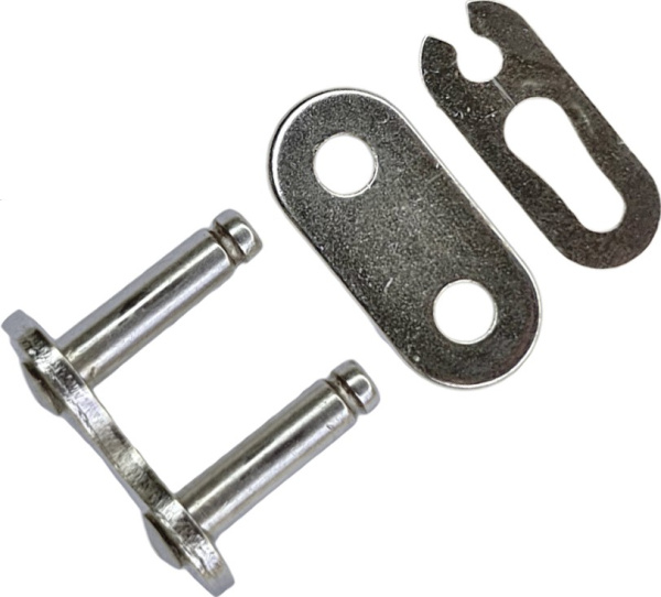 Замок цепи KMC 420 DX SILVER/BLACK, 1 шт.