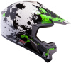 Шлем LS2 MX433 BLAST WHITE BLACK GREEN