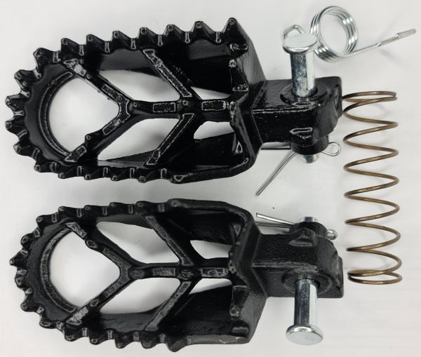 Подножки водителя кросс, эндуро, питбайк