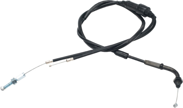 Трос газа (двойной с загибом, для карбюратора с ускорителем) 250см3 L=1185