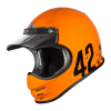 Шлем (кроссовый) Origine VIRGO Danny оранжевый/черный/белый глянцевый