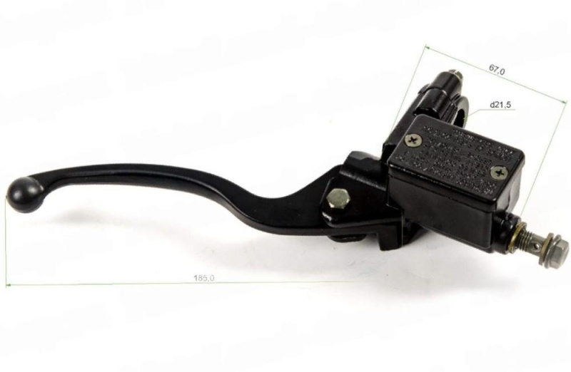 Главный тормозной цилиндр (передний) в сборе с рычагом TTR250