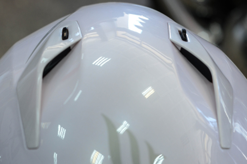 Мотошлем интеграл MT STINGER solid gloss pearl white