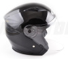 Шлем открытый Ataki OF 512 Solid черный глянцевый