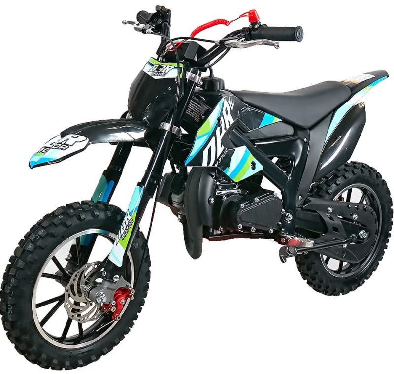 Питбайк детский KAYO DBR SX50-A (2T 49 см3 ручной стартер 2022 г.)