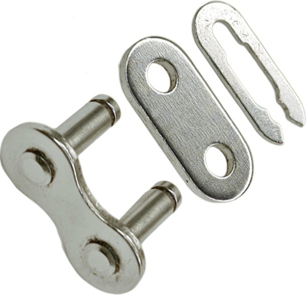 Замок цепи KMC 428 DX SILVER/BLACK, 1 шт.