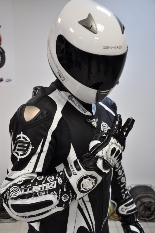 Мотошлем интеграл G-MAC PILOT MONO WHITE