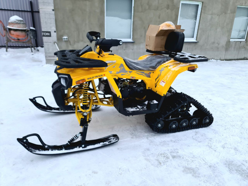 Зимний комплект для квадроциклов ATV 200 (лыжи + гусеницы)