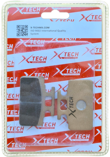 Колодки тормозные дисковые  #4 X-TECH (semi-metallic) полуметаллические
