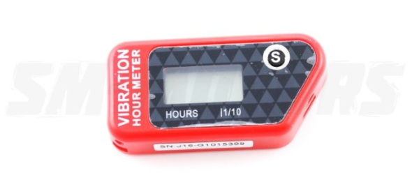 Счетчик моточасов беспроводной SMR -016В красный