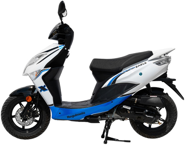 Скутер Regulmoto EAGLE 50 (LJ80QT-3L) колёса R12