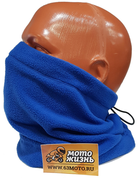 Термозащита шеи Rexwear флис, синяя
