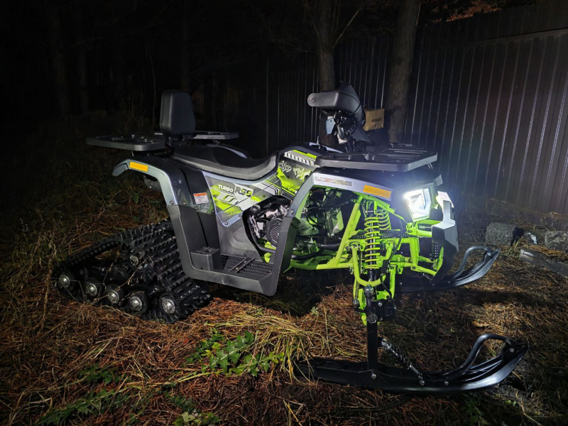 Зимний комплект для квадроциклов ATV 200 (лыжи + гусеницы)