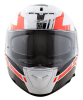 Мотошлем интеграл LS2 FF390 BREAKER SPLIT WHITE RED
