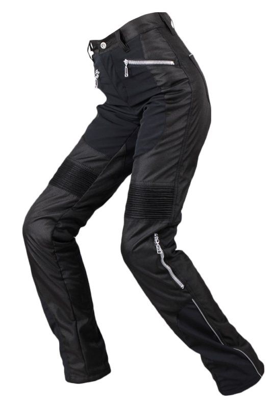 Мотоштаны женские INFLAME LAPA, цвет чёрный