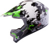 Шлем LS2 MX433 BLAST WHITE BLACK GREEN