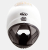 Мотошлем интеграл  MT MATRIX single mono GLOSS PERL WHITE