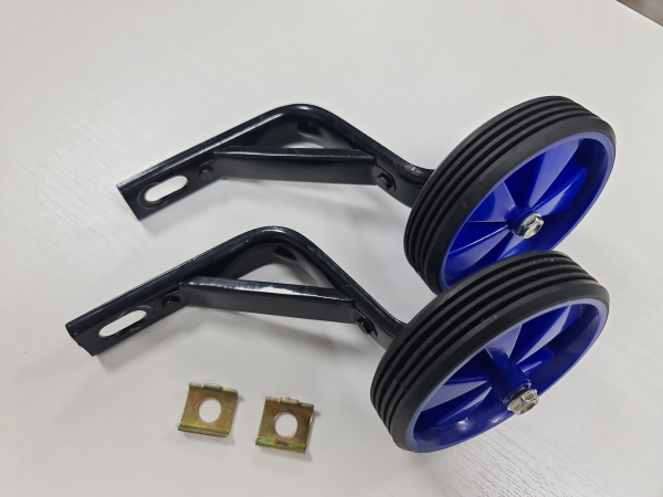 Колёса для детского велосипеда боковые D=110 мм. комплект 2 шт. (уценка)