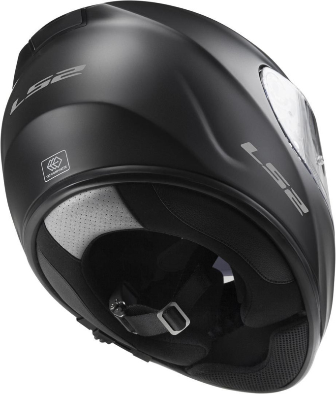 Шлем LS2 FF397 FT2 VECTOR SINGLE MONO Matt Black