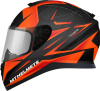 Шлем MT THUNDER EFFECT Gloss Black Orange