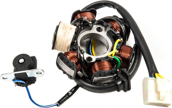 Статор генератора 139FMB, 147FMH, 152FMH 50-110 см3 (6 катушек)