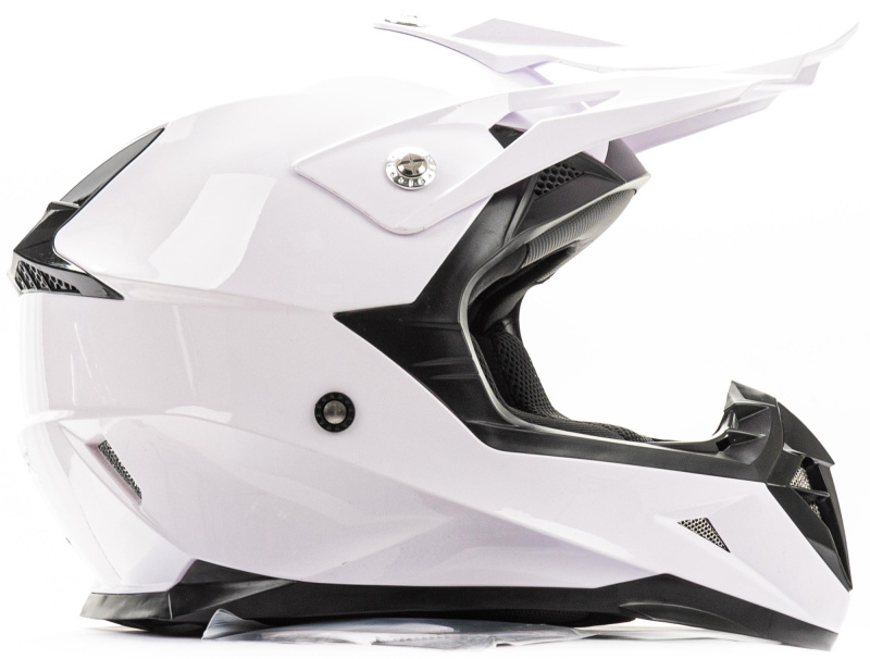Шлем мото HIZER 615 white