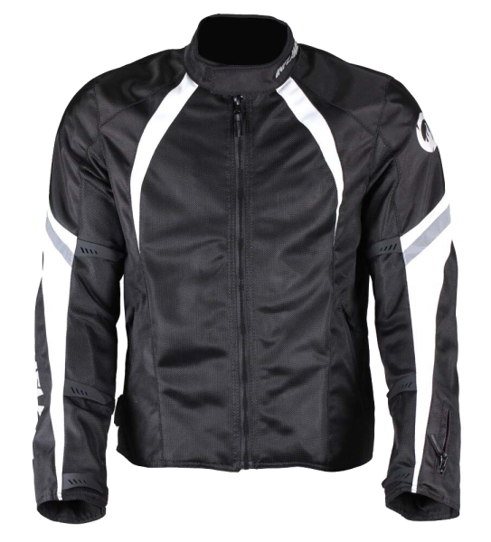 Мотокуртка мужская INFLAME INFERNO текстиль+сетка, цвет черный