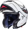 Шлем модуляр MT ATOM solid GLOSS PERL WHITE