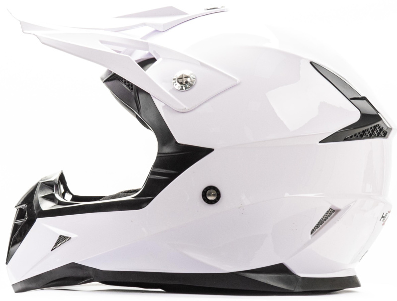 Шлем мото HIZER 615 white