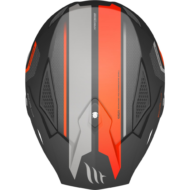 Шлем MT TR902XSV STREETFIGHTER TWIN C4 matt fluor orange