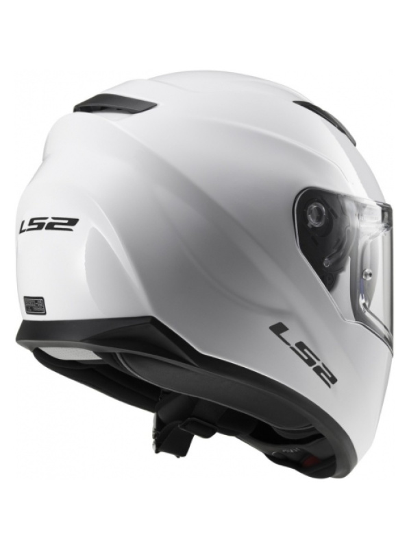 Мотошлем интеграл LS2 FF320 STREAM EVO GLOSS WHITE 