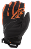 Перчатки FLY RACING TITLE  черные/оранжевые