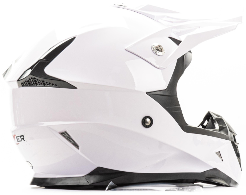 Шлем мото HIZER 615 white
