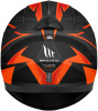 Шлем MT THUNDER EFFECT Gloss Black Orange